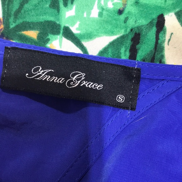 Anna Grace Floral Scoop Neck Open Back Sun Dress - Picture 7 of 7